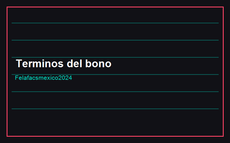 Ganabet casino términos del bono